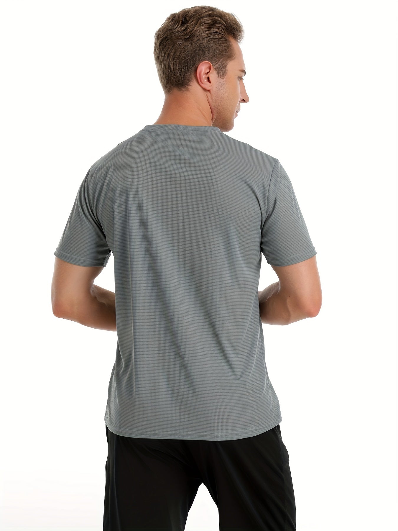 Men's Moisture Wicking Training T-Shirt for Workouts