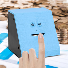 Kids Monkey Face Coin Bank Money Saving Jar