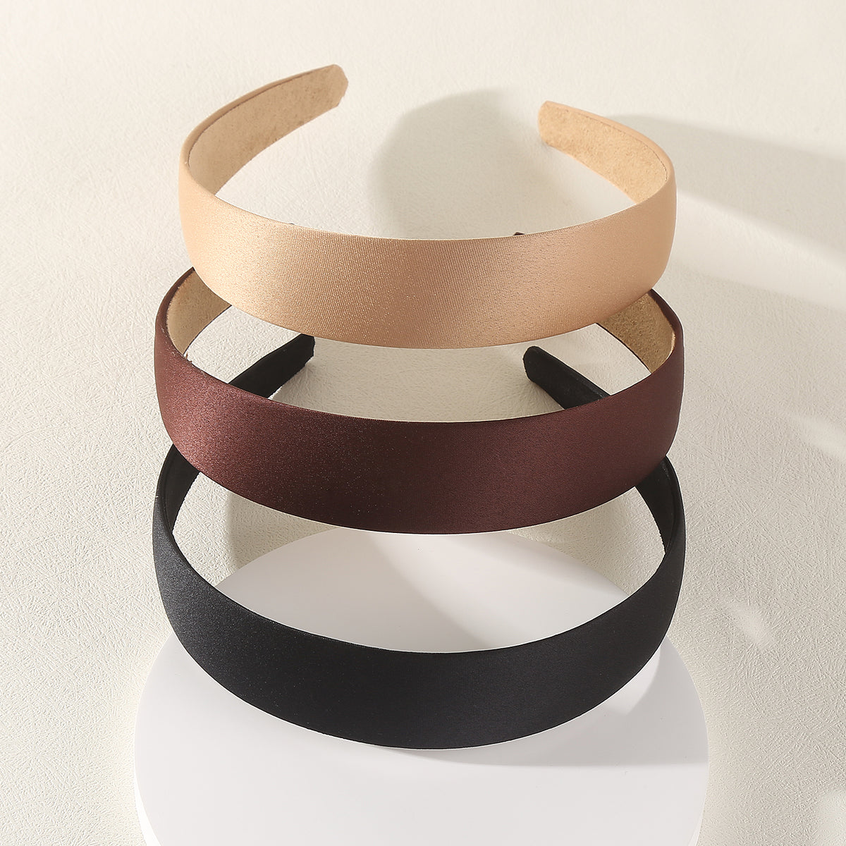 3pcs Non Slip Wide Hairband Knot Wide Headband