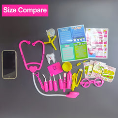 Kids Doctor Playset Pink Series Role Playing Medical Toys