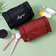 Nylon Rope Rolling Cosmetic Bag Portable Makeup Storage Bag