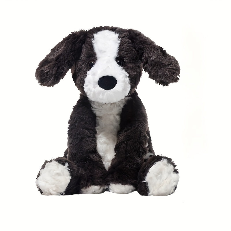 Cute Border Collie Plush Dog Stuffed Animal Soft & Cuddly