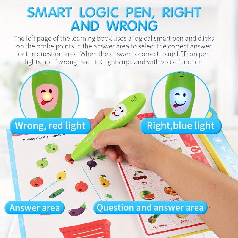Kids Interactive Talking Point & Read Learning Book