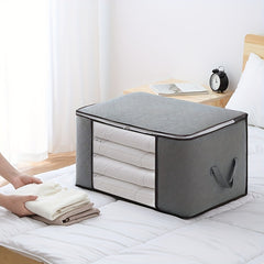 Large Capacity Zipper Storage Bag Clothes Quilt Storage Bag