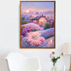 Fairy Tale World Canvas Painting Poster for Home Wall Decor
