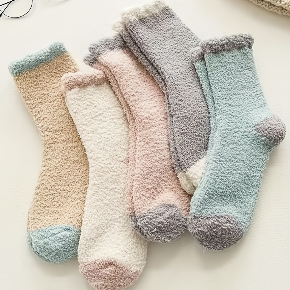 5 Pairs Thickened Warm Winter Casual Socks