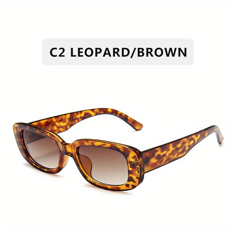 Retro 90s Vintage UV400 Sun Shades Glasses for Summer Beach