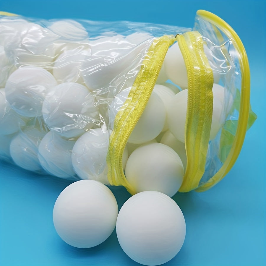50-pack High Elasticity Table Tennis Balls in Convenient Packaging