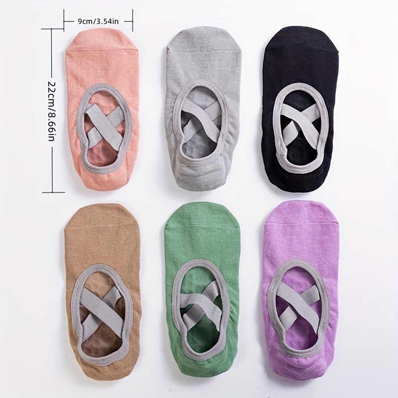 Non Slip Yoga Socks Women Comfortable Ballet Dance Sports Socks