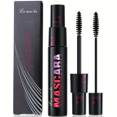 4D Silk Fiber Mascara Natural Slender & Thicker Effect Waterproof Long Lasting