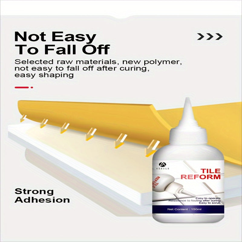 Tile Repair Adhesive Caulk 150ml Bathroom Kitchen