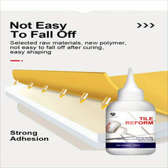 Tile Repair Adhesive Caulk 150ml Bathroom Kitchen