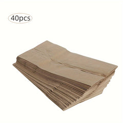 40pcs Food Packaging Paper Bags - Small Business Supplies