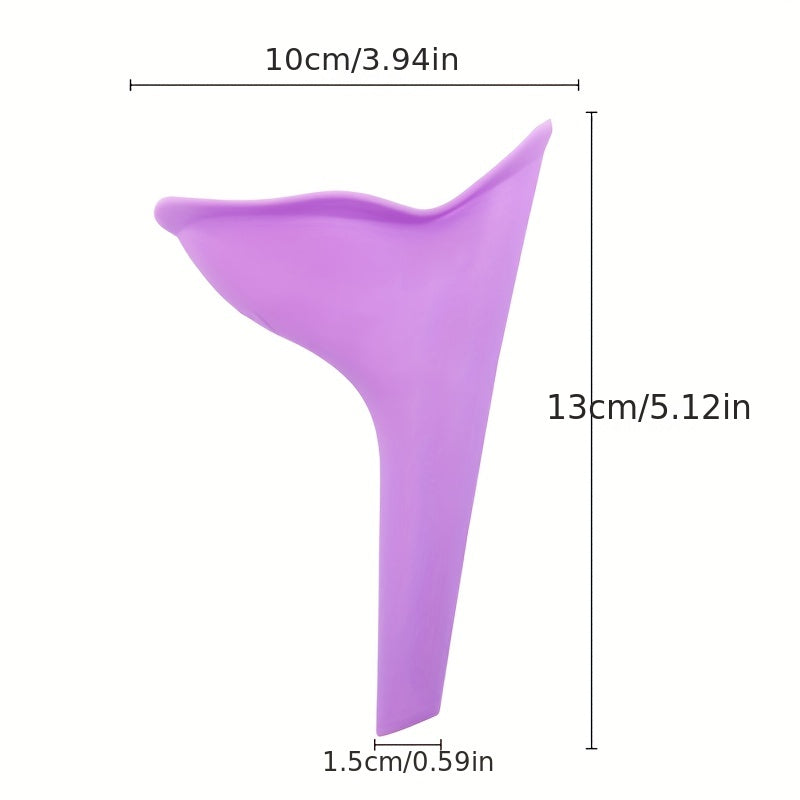 Portable Silicone Women Urinal Funnel For Outdoor Travel Camping