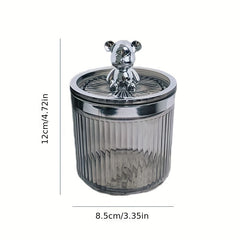 Cute Bear Cotton Pad Holder for Storage