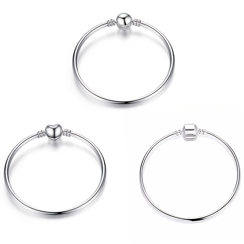 Stainless Steel Snake Chain Bracelet Bangle DIY Jewelry