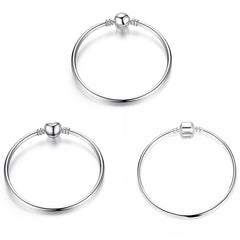 Stainless Steel Snake Chain Bracelet Bangle DIY Jewelry