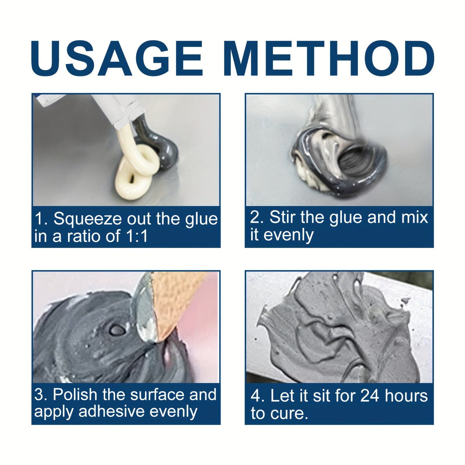 Adhesive Metal Stone Ceramic Mold Crack Pattern Waterproof High Temp