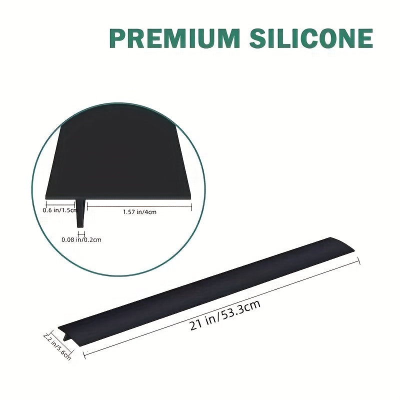 Silicone Kitchen Gap Cover Fills Long & Wide Gaps