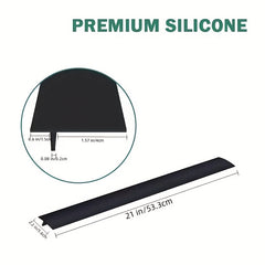 Silicone Kitchen Gap Cover Fills Long & Wide Gaps