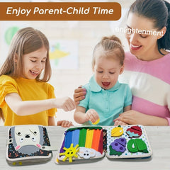 Interactive Hedgehog Felt Storybook Busy Board