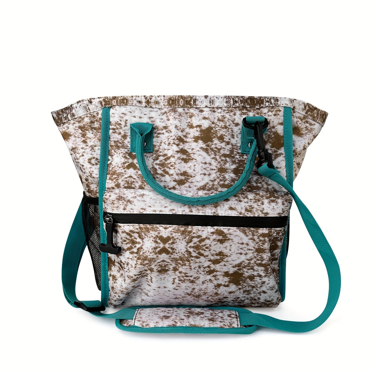 Leopard/Cow Print Insulated Lunch Bag for Office/School Outdoor Picnic