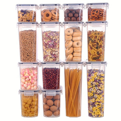 14pcs Airtight Food Storage Lunch Box with Lids - Sealed Container