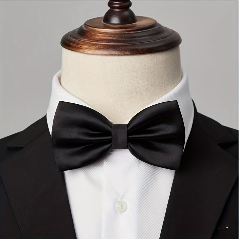 Adjustable Men's Bow Tie UK Formal Shirt Wedding Groom Groomsmen