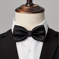 Adjustable Men's Bow Tie UK Formal Shirt Wedding Groom Groomsmen