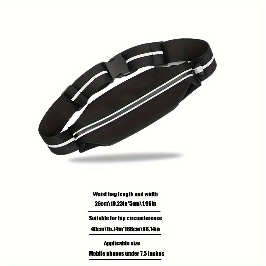 Waterproof Reflective Waist Bag for Outdoor Sports