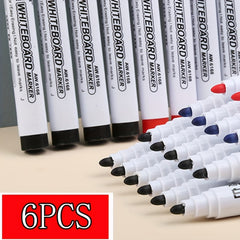 Waterproof Red Marker Pen Large Head Quick Dry for Writing Drawing