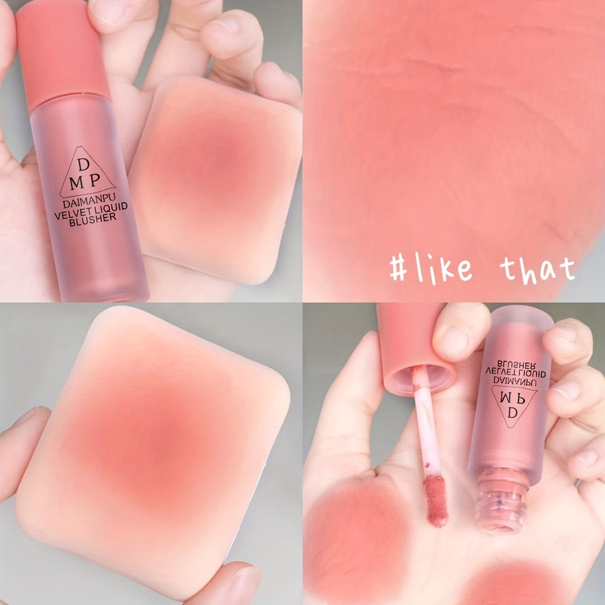 Nude Liquid Blush Matte Brightening Orange Soda