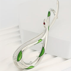 Vintage Snake Shape Hair Clip Female Head Hair Clip Small Snake Twist Claw Updo