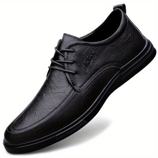 Men's Lace-Up Derby Shoes for Office Business Events