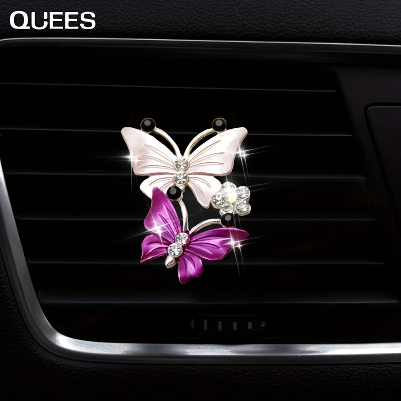Car Vent Clip Decoration & Air Freshener Tablet Aromatherapy