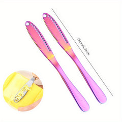 2pcs Butter Spreader 3-in-1 Ultra Wide Professional Butter Spatula