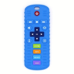Silicone Teething Remote Control Toy for Newborns - Durable and Easy to Clean