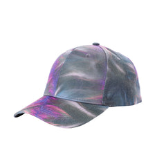 Leaf Tie Dye Baseball Cap Colorful Y2K Sunscreen Sports Hat