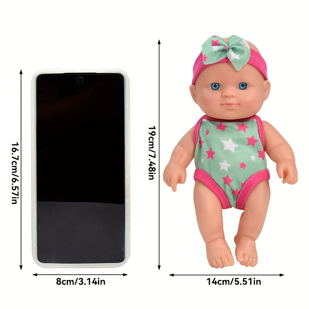 Vinyl Reborn Baby Dolls Full Body Real Lifelike Doll Christmas Gift