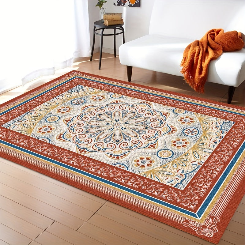 Colorful Large Area Carpet Washable for Living Room Bedroom Study