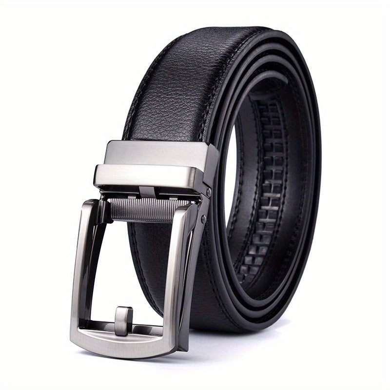 Men's Square Buckle Belt Decorative Accessories for Pants Jeans
