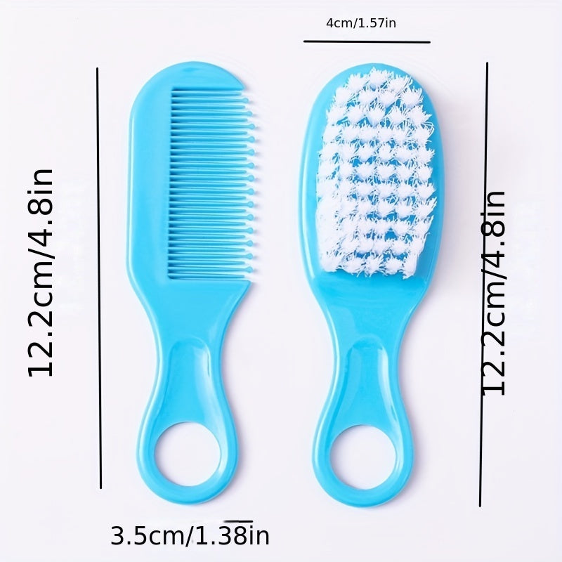 Baby Head Care Comb Brush Set for Massage