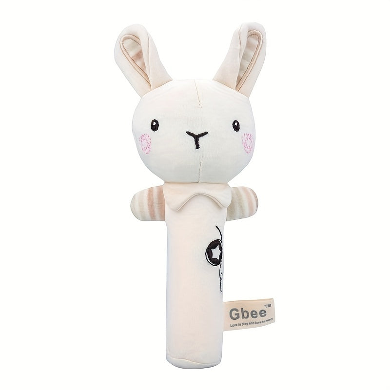 Baby Toddler Hand Rattle Hand Crank Plush Toy
