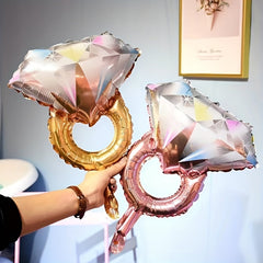 Aluminum Alloy Balloon Wedding Bride Shower Engagement Party Supplies