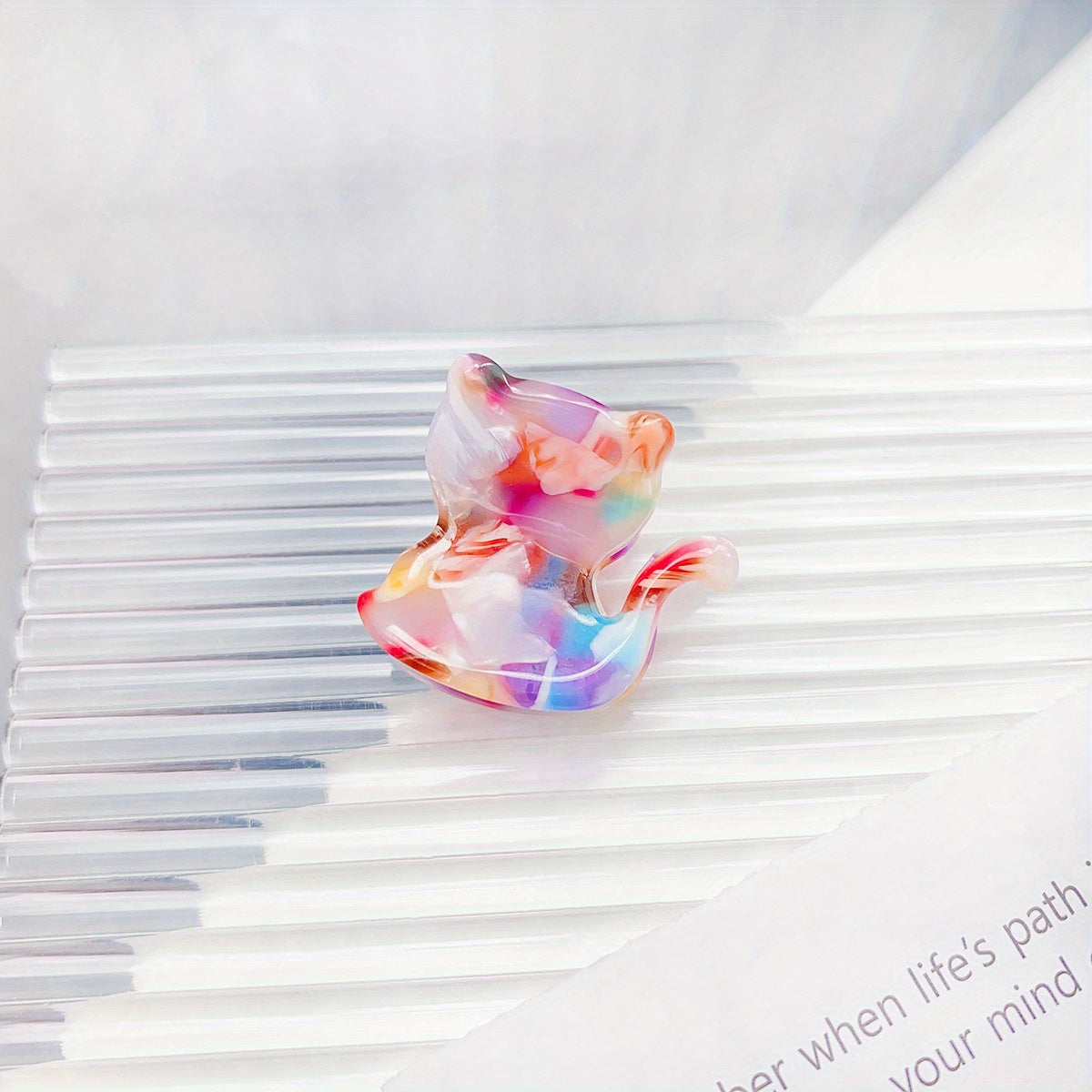 Cat Shape Hair Claw Mini Ponytail Hair Clip Hair Accessories