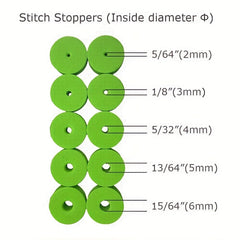 50pcs Knitting Needle Point Protectors Stitch Stoppers