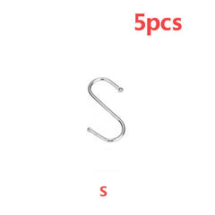 Stainless Steel S Hook Hanger Bathroom Bedroom Accessories