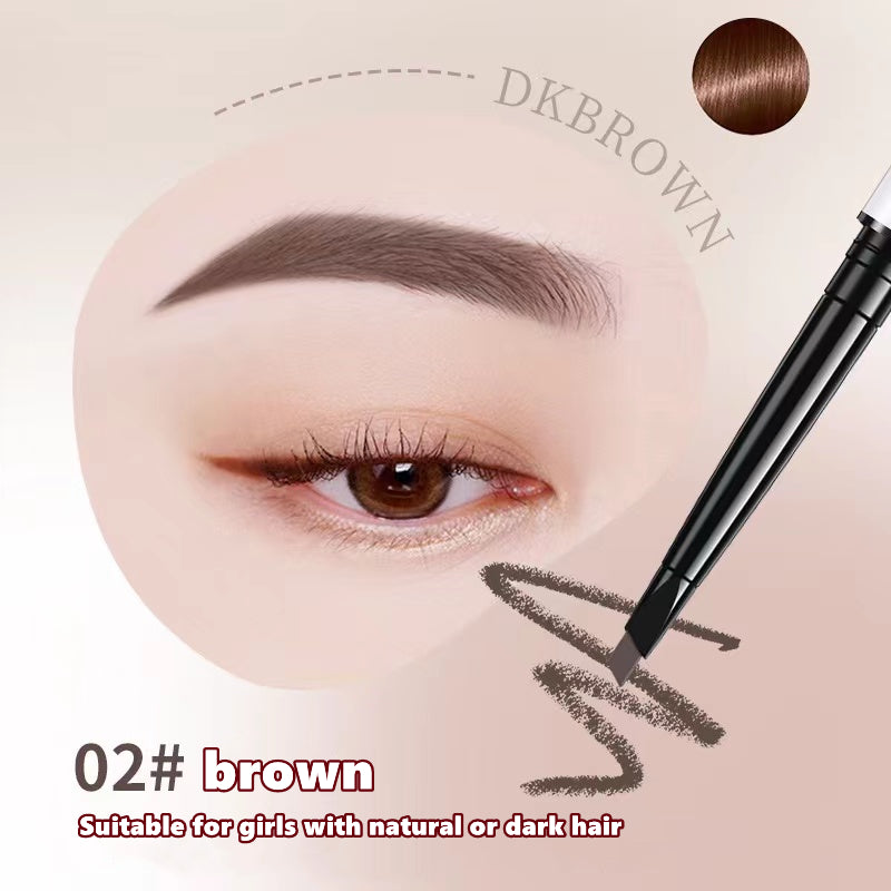 Double Ended Eyebrow Tint Pen Waterproof Makeup Stick