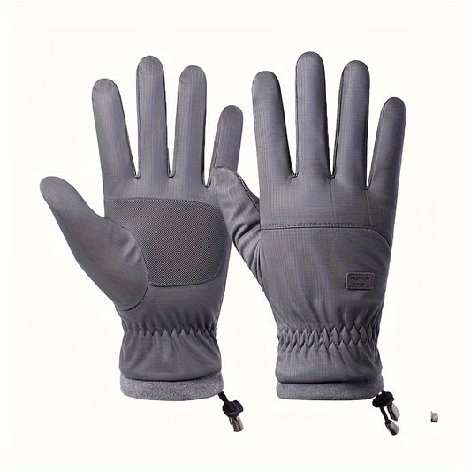 Men's Waterproof Winter Gloves for Climbing Cycling