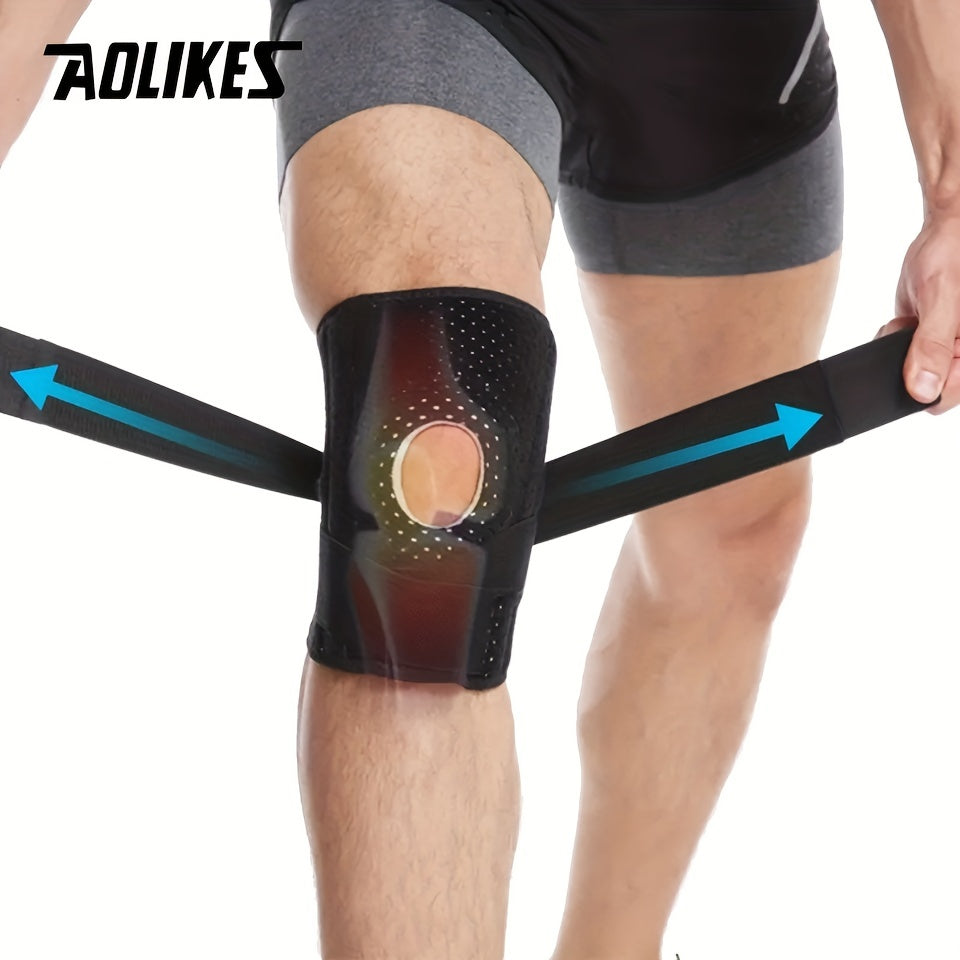 Sports Strap Pressurized Silicone Knee Pads